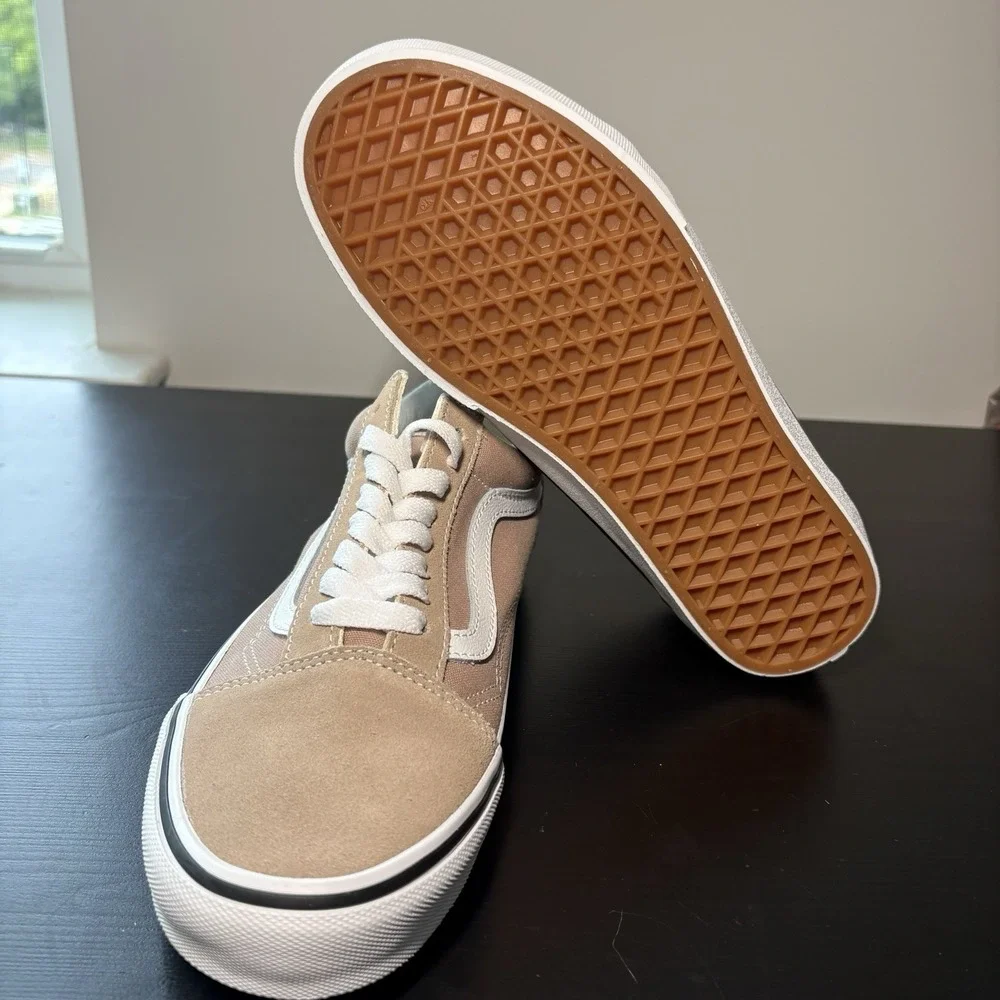 Vans Old Skool Color Theory Warm Taupe Skate Shoes Size M 6.5 - W 8.0 - Picture 5 of 5